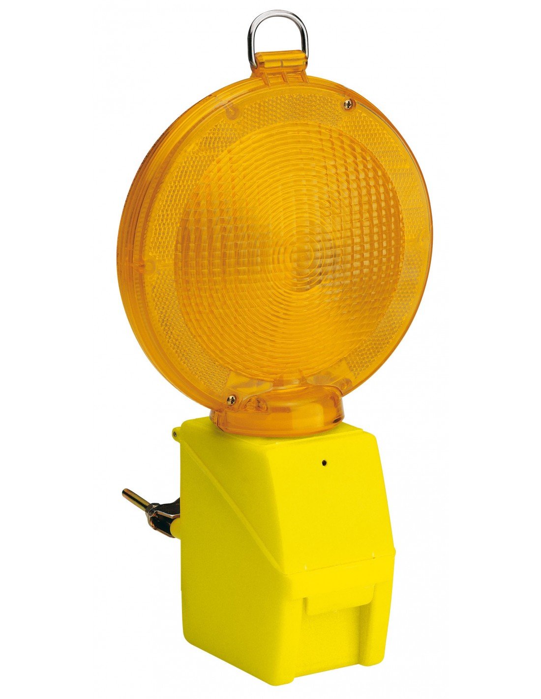 Lampeggiante stradale LED fisso o intermittente blink road GIALLO